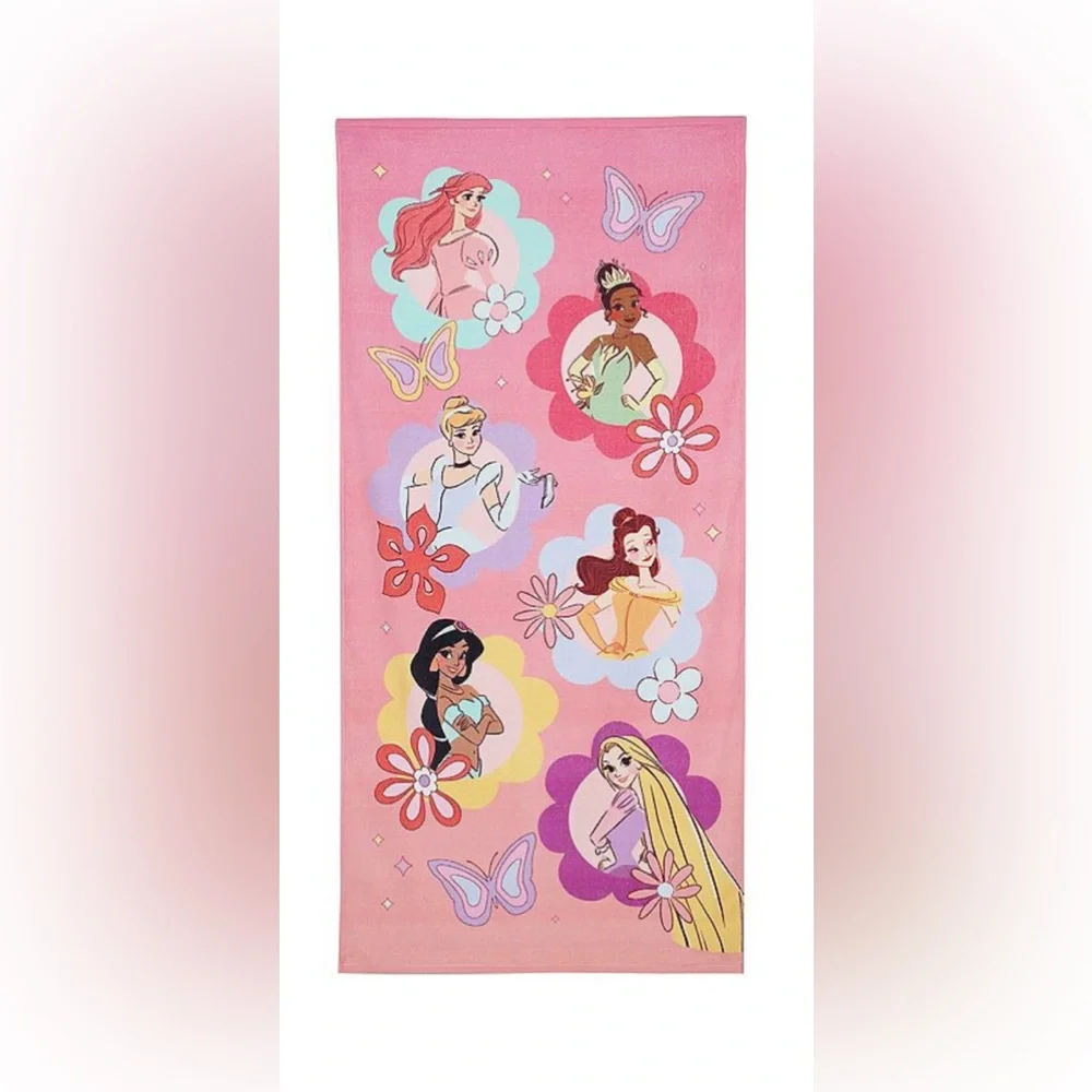Disney Princess Oversized Beach Towel- New